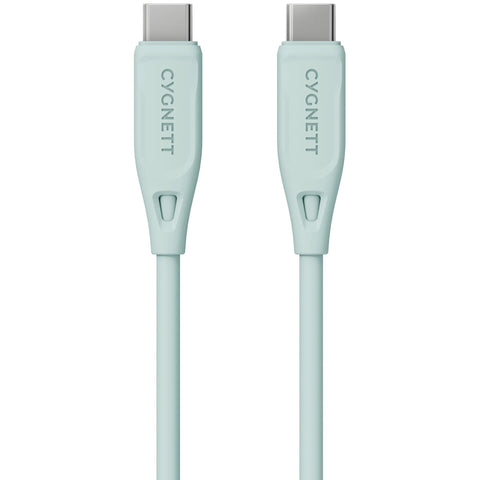 Cygnett Charge & Connect USB-C to USB-C 2.0 Cable V2 1.2m (Green)