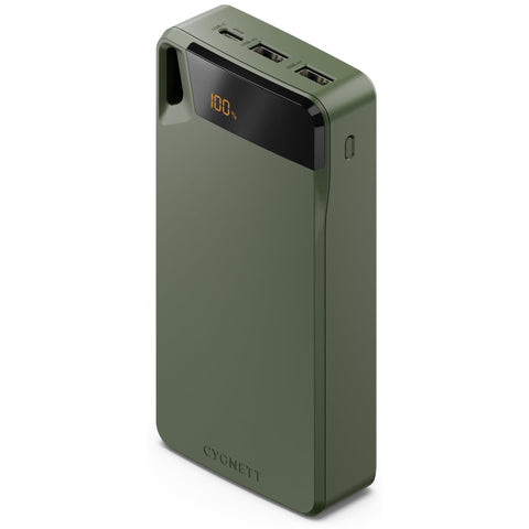 Cygnett Boost V4 Power Bank [20K] (Green)
