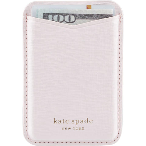 kate spade new york Magnetic Card Holder works with MagSafe (Pale Dogwood)
