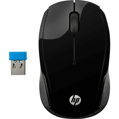 HP 200 Black Wireless Mouse (Black)