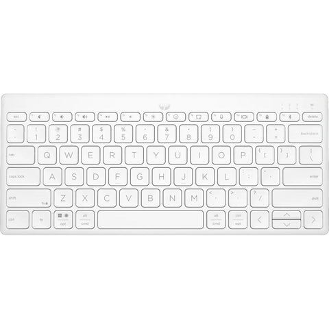 HP 350 Compact Multi-Device Bluetooth Keyboard (White)