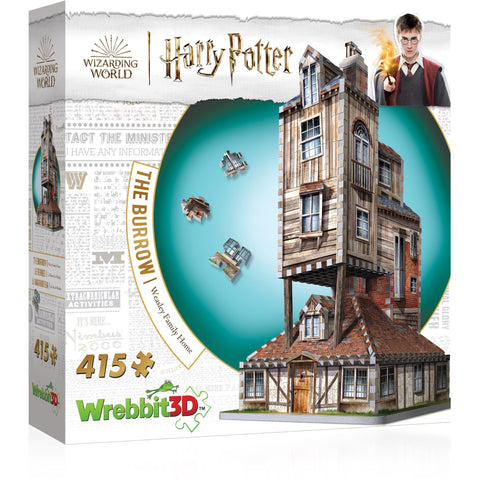 Wrebbit3D 3D Jigsaw Puzzle (Harry Potter - The Burrow)