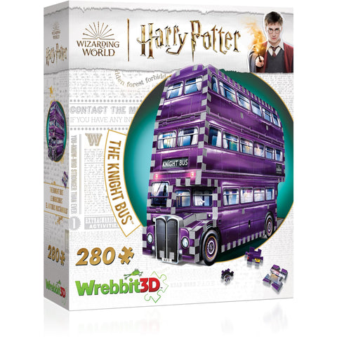 Wrebbit3D 3D Jigsaw Puzzle (Harry Potter - The Knight Bus)