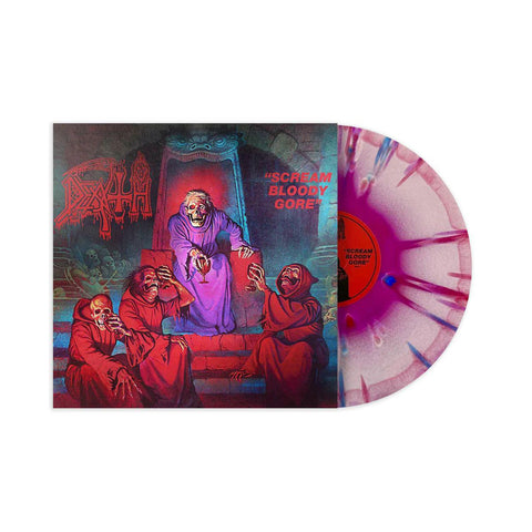 Scream Bloody Gore (Violet / White / Red Merge With Splatter Vinyl)
