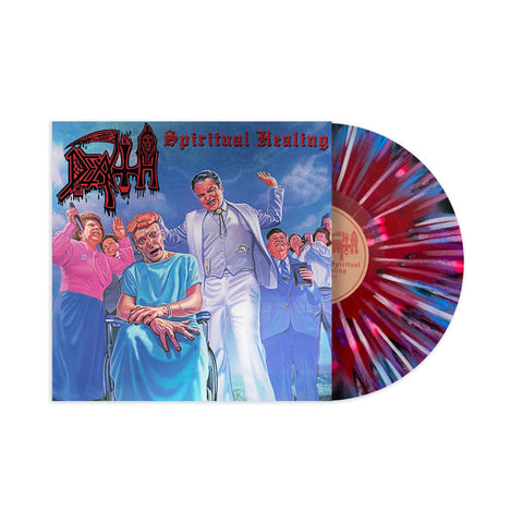 Spiritual Healing (Red / Cyan / Black Merge With Splatter Vinyl)