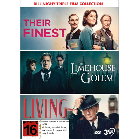 Bill Nighy - Triple Film Collection