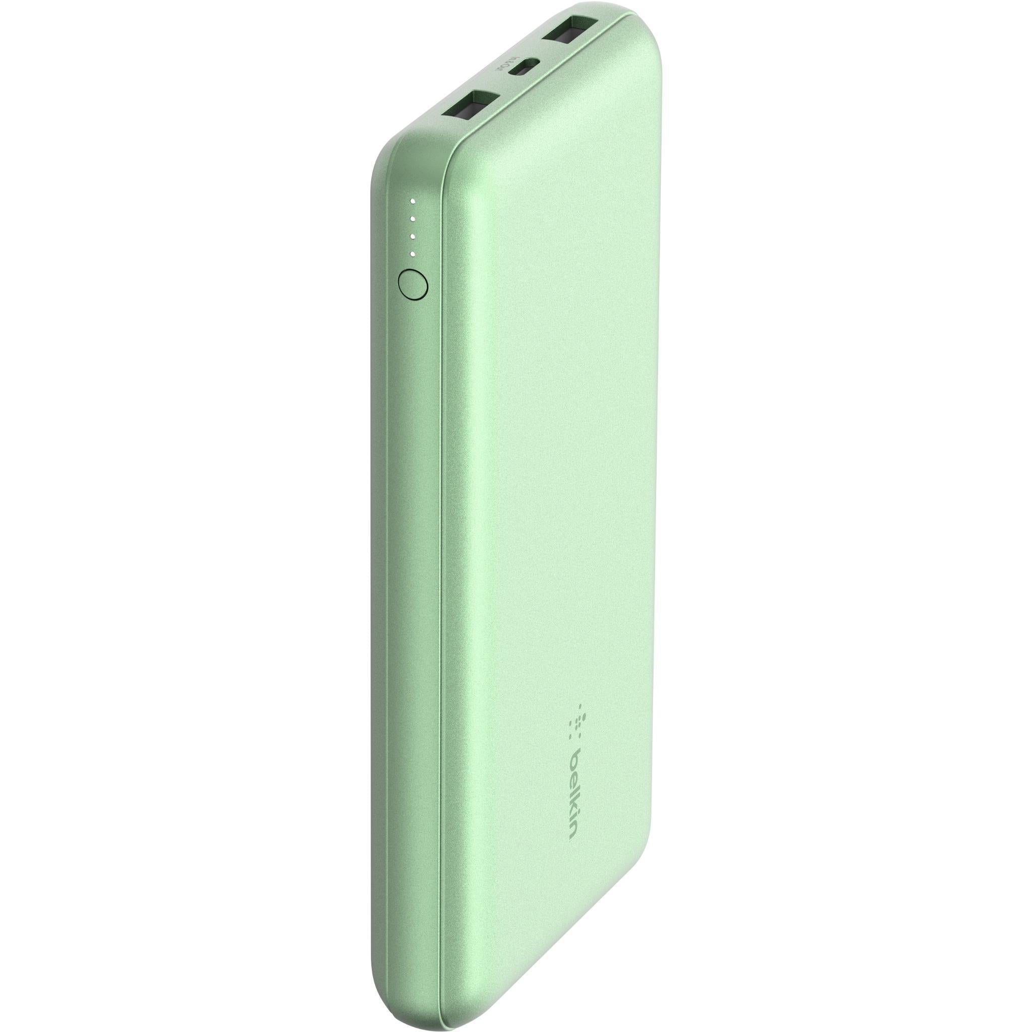 Belkin BoostUp Charge 15W 20K USB-C Power Bank (Green) JB Hi-Fi NZ