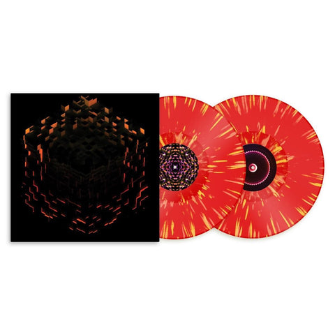 Minecraft Volume Beta (Red with Orange & Yellow Splatter Vinyl)
