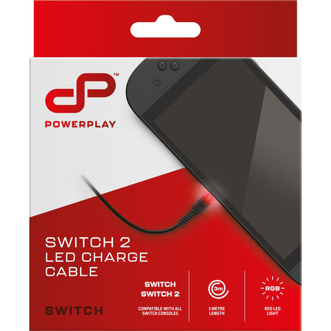 PowerPlay LED Charge Cable (Nintendo Switch)
