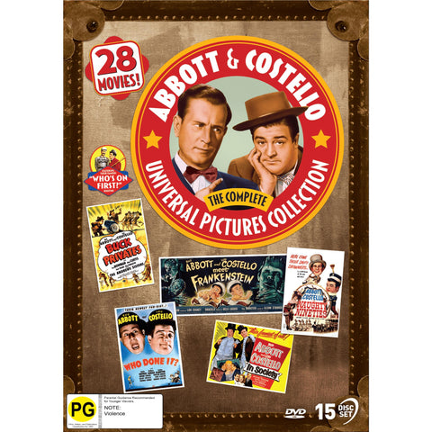 Abbott and Costello: The Complete Universal Pictures Collection