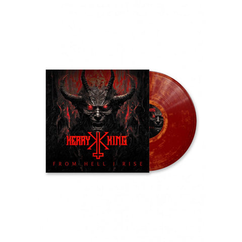From Hell I Rise (Dark Red & Orange Marbled Vinyl)