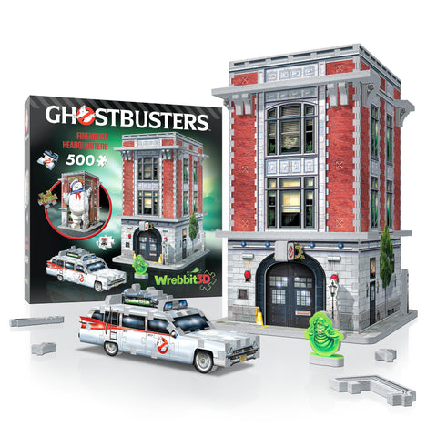 Wrebbit3D 3D Jigsaw Puzzle (Ghostbusters Firehouse HQ)