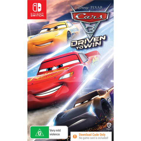 Cars 3 Driven to Win (Code in Box)