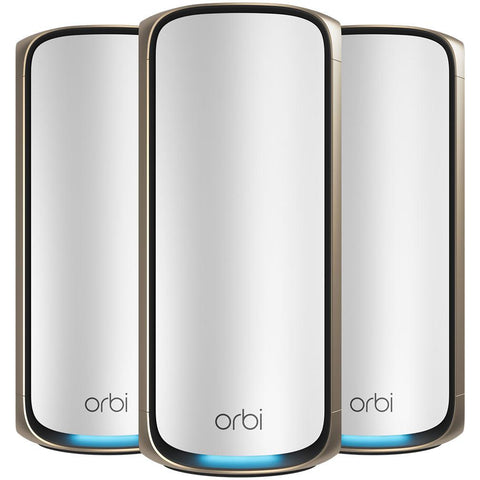 Netgear Orbi RBE973S BE27000 Quad-Band Mesh Wifi 7 System [3 Pack]