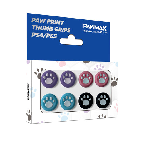 Playmax Paw Print Thumb Grips for PS5/PS4