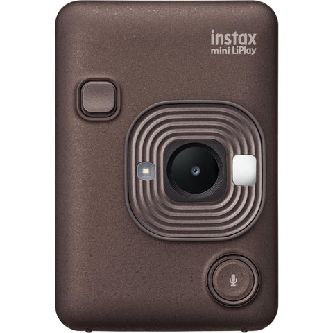 Fujifilm instax mini LiPlay C Instant Camera and Smartphone Printer (Deep Bronze)