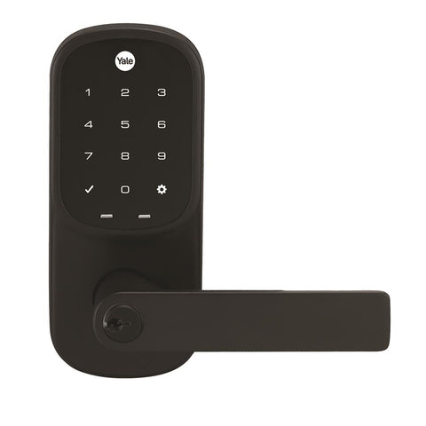 Yale Assure Keyed Digital Lever Keyed Lock (Matte Black)