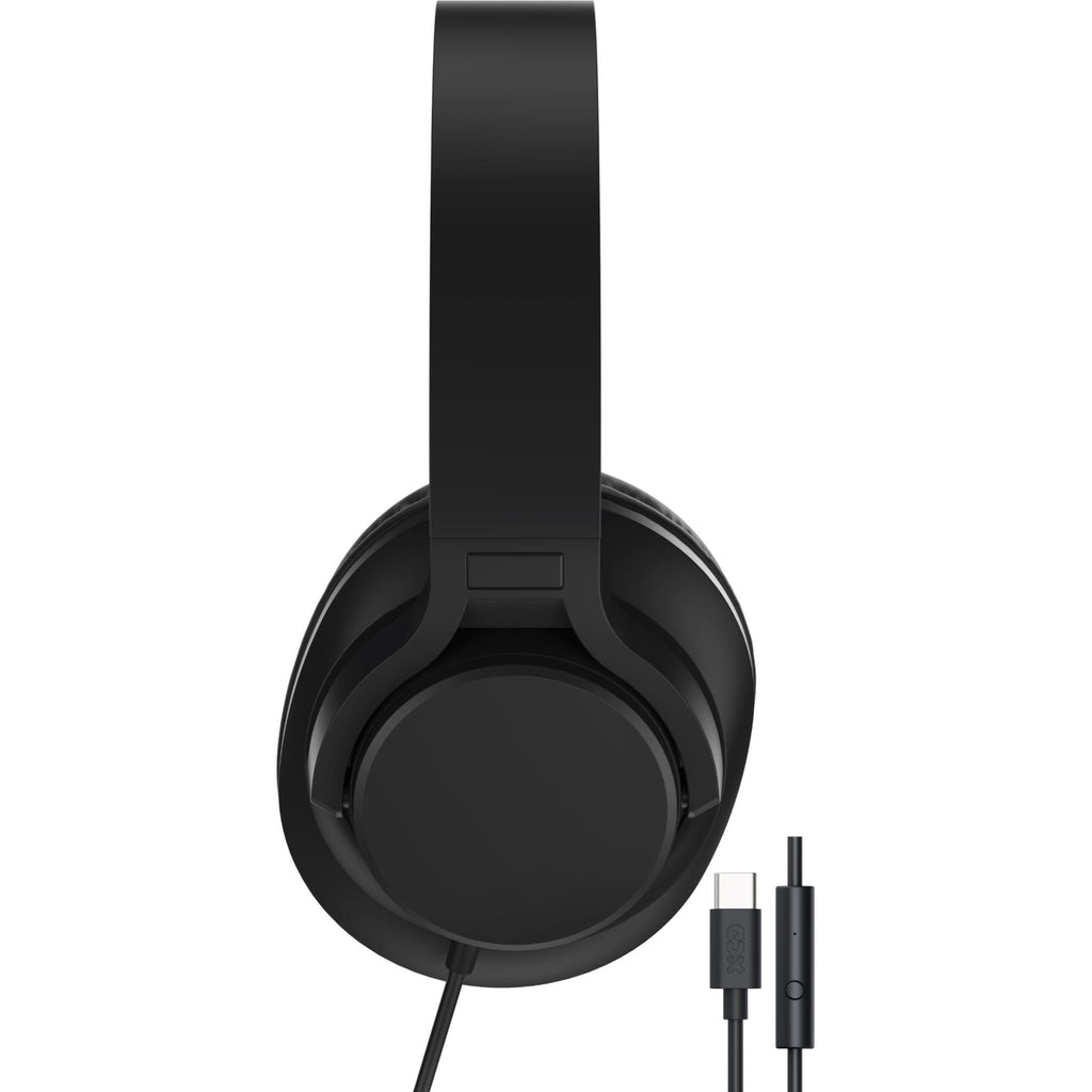 XCD USB-C Wired Over-ear Headphones (Black) - JB Hi-Fi NZ