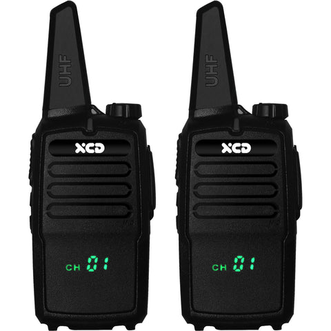 XCD 2W UHF CB Handheld Radio [2 pack]