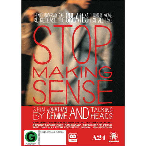 Stop Making Sense - 40th Anniversary Special Edition
