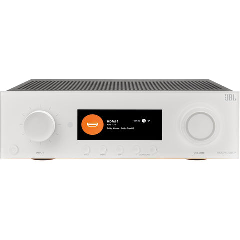 JBL MA7100 7.2 Channel 8K High Performance AV Receiver (White) [~Ex Demo]