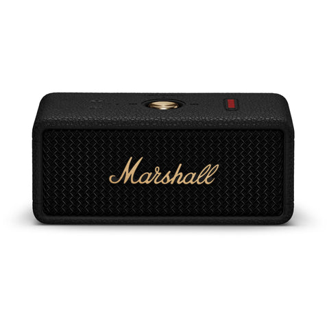 Marshal Emberton III Portable Bluetooth Speaker (Black & Brass)