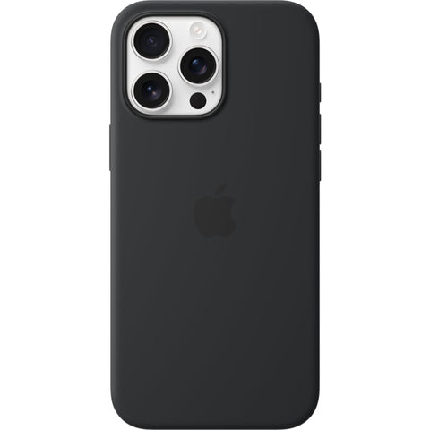Apple Silicone Case with MagSafe for iPhone 16 Pro Max (Black)