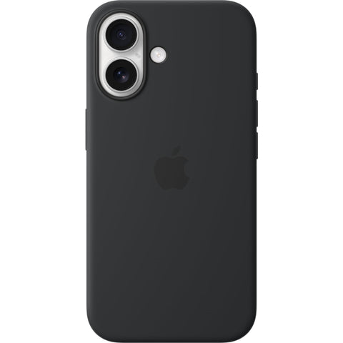 Apple Silicone Case with MagSafe for iPhone 16 (Black)