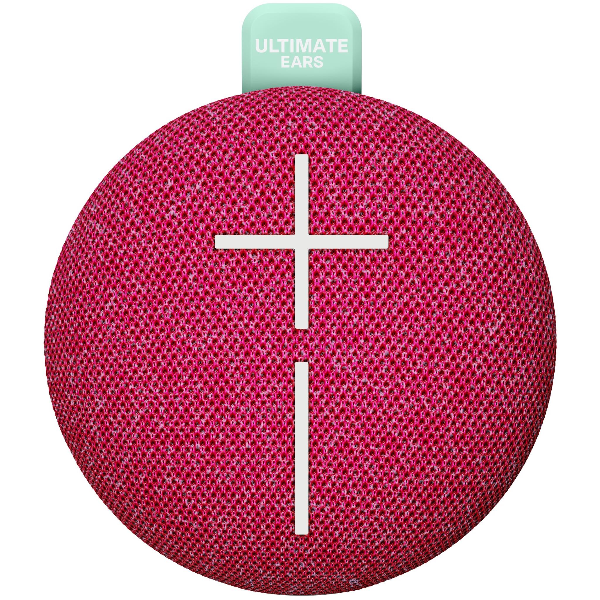 Ultimate Ears MINIROLL Portable Bluetooth Speaker (Pink) - JB Hi-Fi NZ