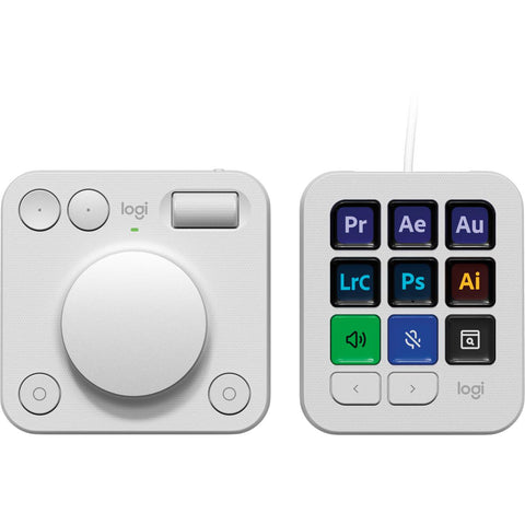 Logitech MX Creative Console (Pale Grey)