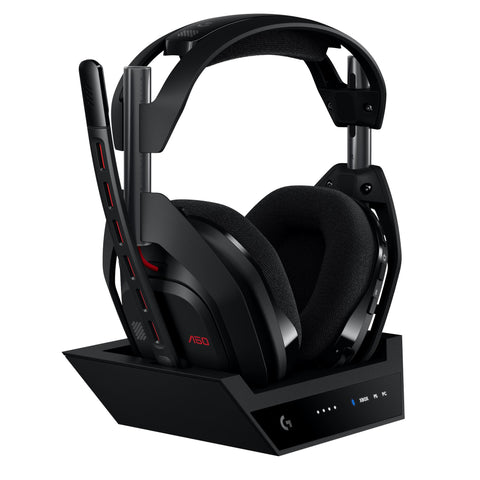 Logitech G Astro A50 Gen 5 LIGHTSPEED Wireless Gaming Headset + Base Station (Black)