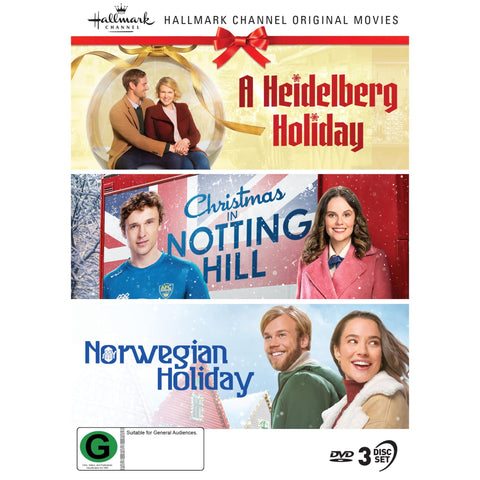 Hallmark Christmas Collection 37: A Heidelberg Holiday / Christmas in Notting Hill / My Norwegian Holiday