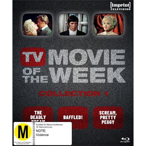 TV Movie of the Week Collection 1: The Deadly Dream / Baffled! / Scream, Pretty Peggy (Imprint Colle