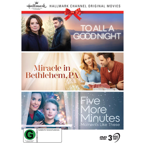 Hallmark Christmas Collection 39: To all A Good Night / Miracle In Bethlehem, Pa / Five More Minutes: Moments like These