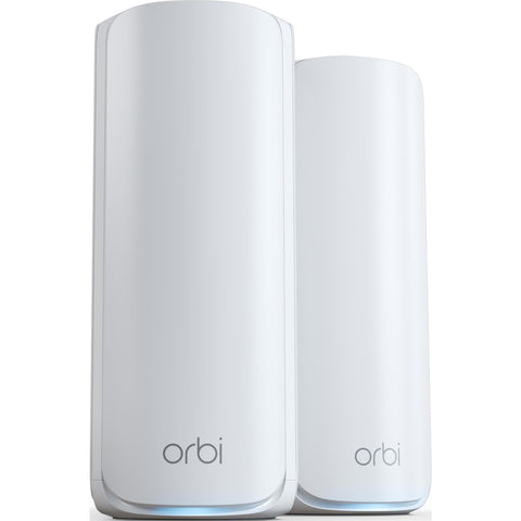 NETGEAR Orbi RBE772 BE11000 Tri-band Mesh WiFi 7 Router (2 Pack)