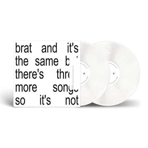 brat and it's the same but there's three more songs so it's not (White Vinyl)