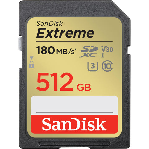 SanDisk Extreme SDXC UHS-I Cards