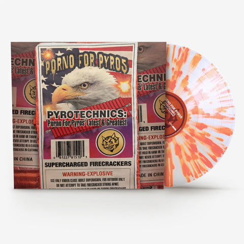Pyrotechnics: Porno For Pyros' Latest & Greatest (Orange Splatter Vinyl)