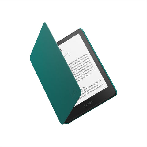 Kindle Paperwhite/Colorsoft Leather Cover for 12th Gen (Jade)