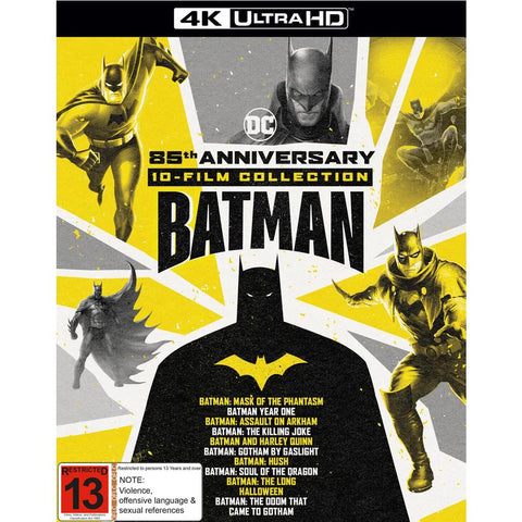 Batman - 85th Anniversary 10 Film Collection