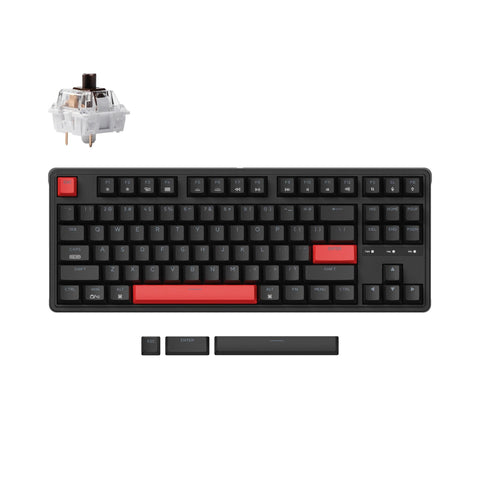 Keychron C3 Pro QMK/VIA Wired Mechanical Keyboard (Brown Switch)