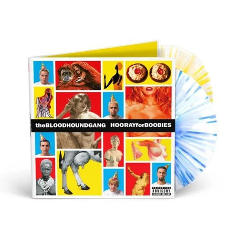 Hooray For Boobies 25th Anniversary (White Blue Yellow Splatter Vinyl)