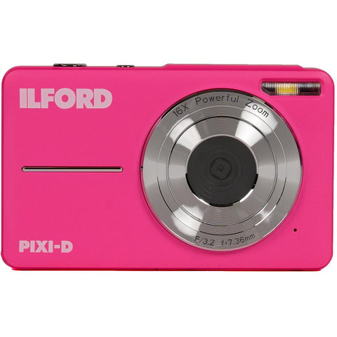 Ilford PIXI-D Compact Digital Camera (Hot Pink)