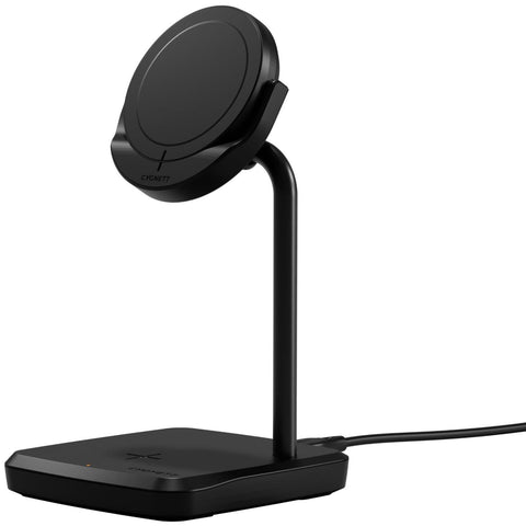 Cygnett Qi2.0 2-in-1 Wireless Chargebase (Black)