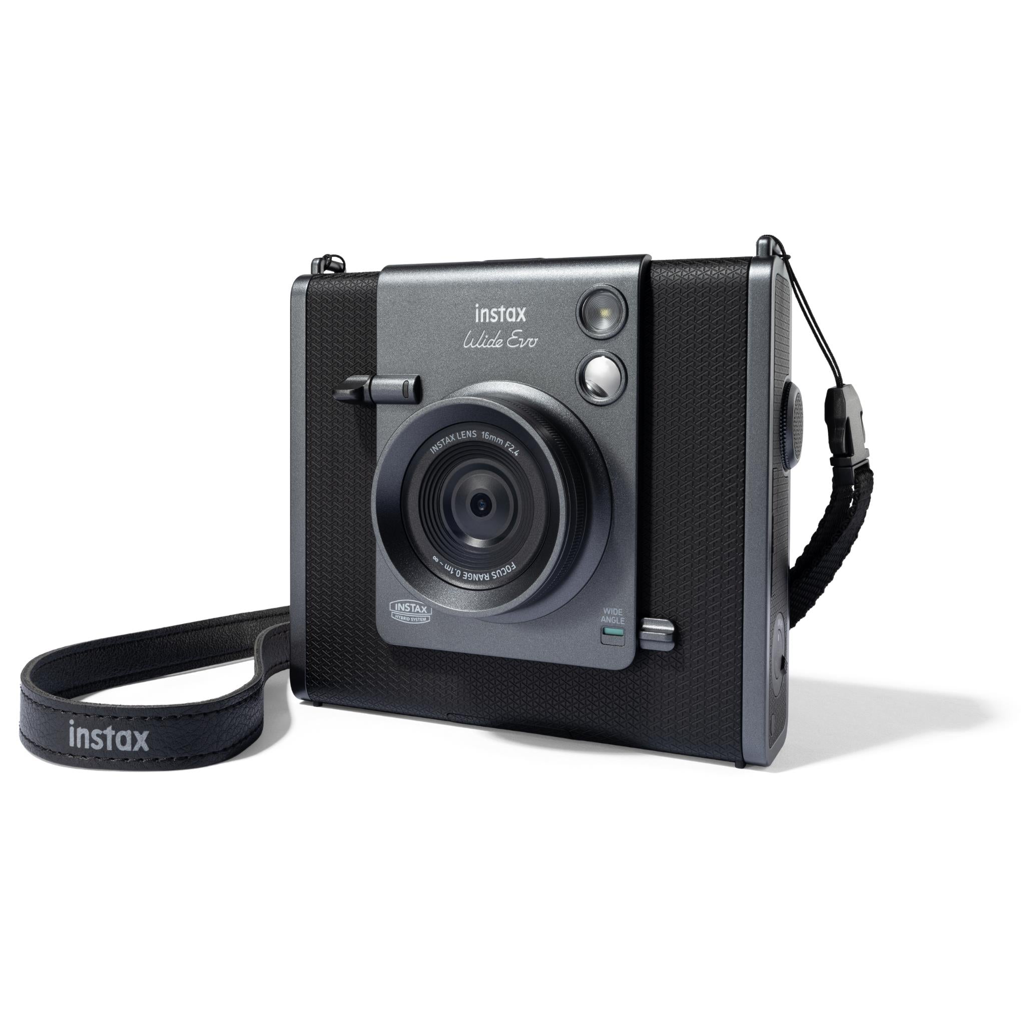 Fujifilm instax WIDE Evo Instant Camera (Black) JB Hi-Fi NZ