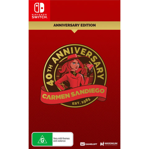 Carmen Sandiego 40th Anniversary Edition