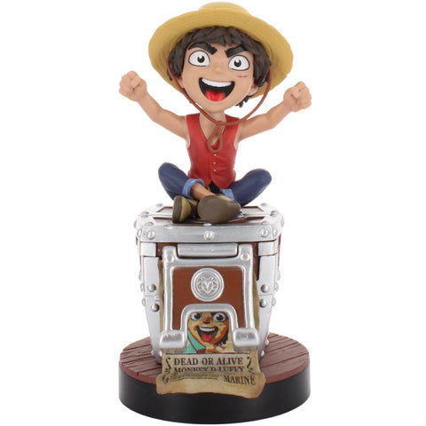 Cable Guys Controller/Phone Holder (One Piece - Luffy: Wanted Poster)
