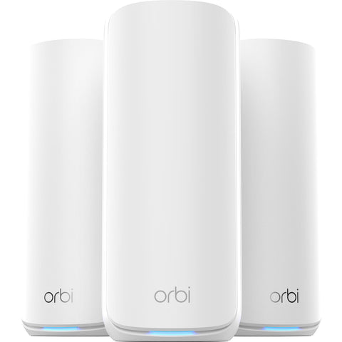 Netgear Orbi RBE873 BE21000 Tri-band Mesh WiFi 7 System (3 Pack)