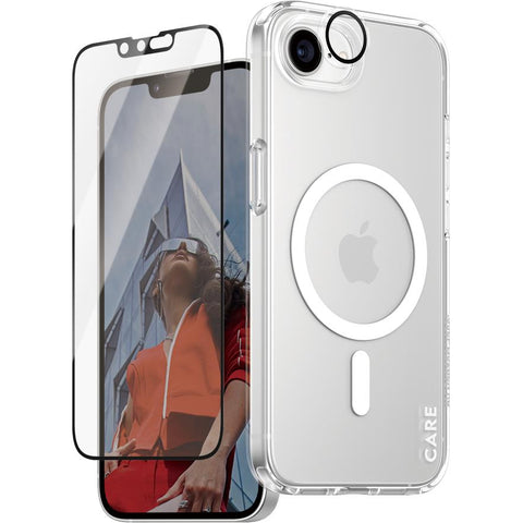 CARE by PanzerGlass 3-in-1 Bundle for iPhone 17e/16e