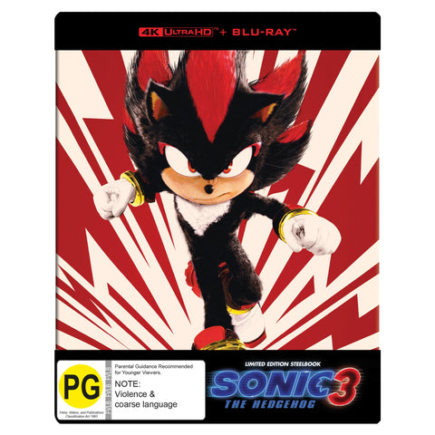 Sonic The Hedgehog 3 (Steelbook)